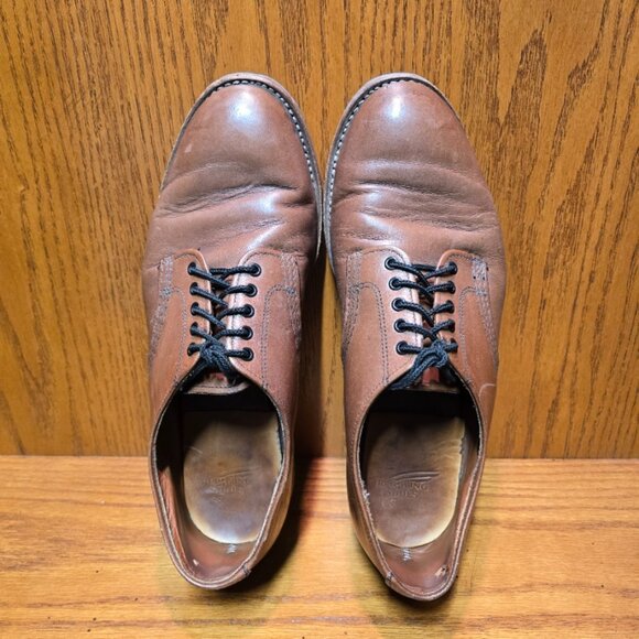 Red Wing Heritage 9046 Beckman Oxford Teak Featherstone Vigram Mens Size 10.5 D - Picture 7 of 10